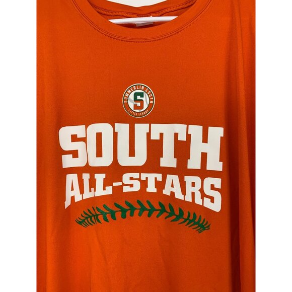 Mens South All-Stars T-Shirt 2XL Sport Tek Summerlin South Little League 8858 - Picture 2 of 8